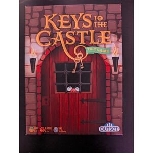 Outset Media Keys to the Castle Tile Game Strategy Board Game 2-4 Players 8+
